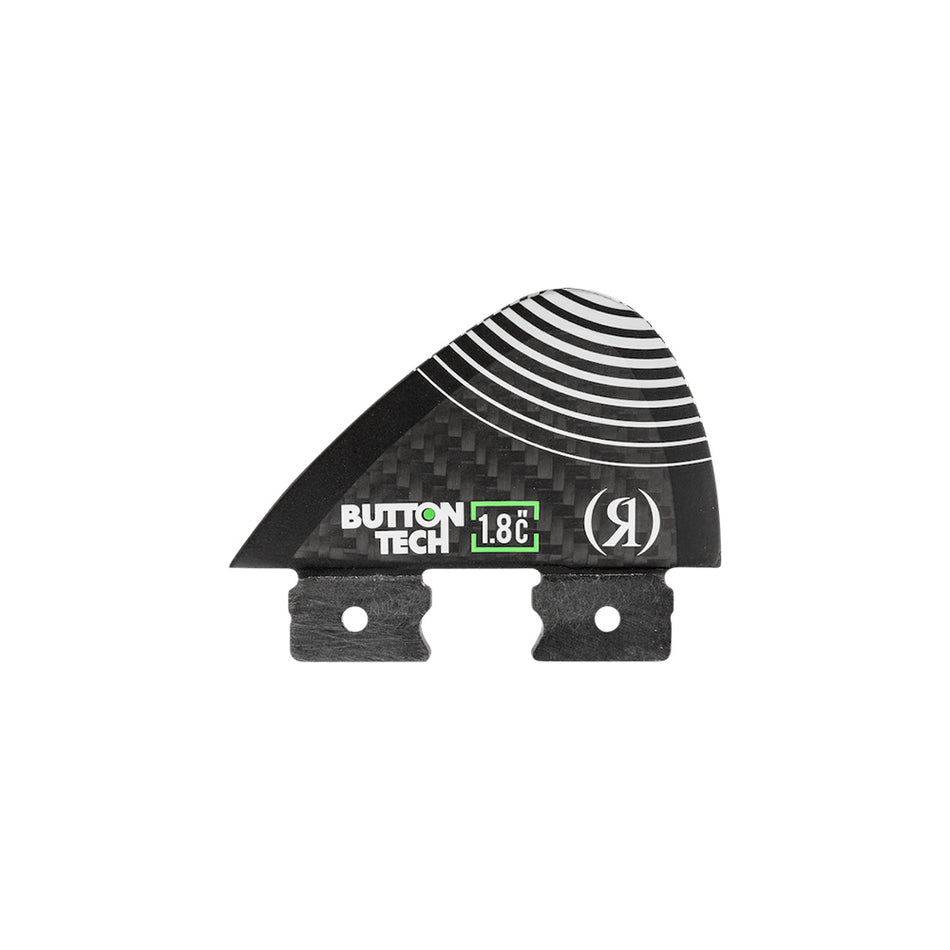 1.8 in. - Floating Button - Nub - Center Surf Fin - Carbon