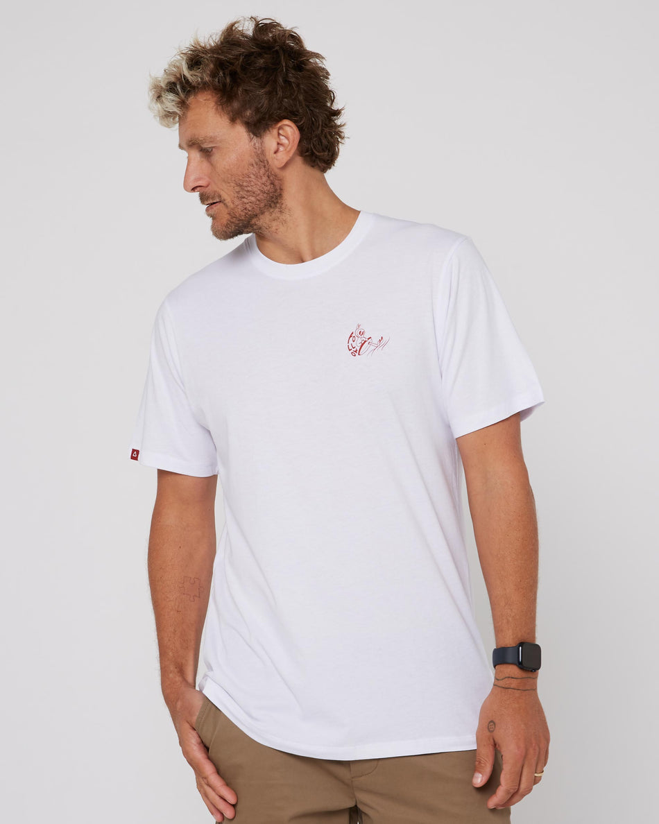 Follow Show Us Tee - White