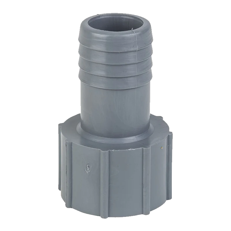 Eight.3 - 1" Npt Port Thread To 3/4" Barb Fitting
