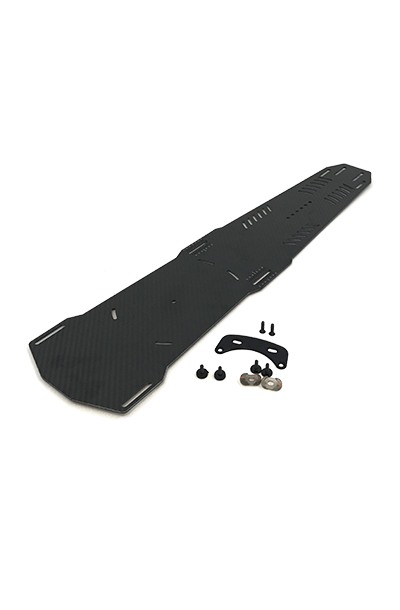 Carbon / G10 Sequence Universal Boot Plate w/ bar