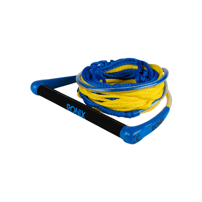 Combo 2.0 - Hide Grip 1.15 in. Dia. w/65ft. 4 - Sect. PE Rope - Blue / Yellow
