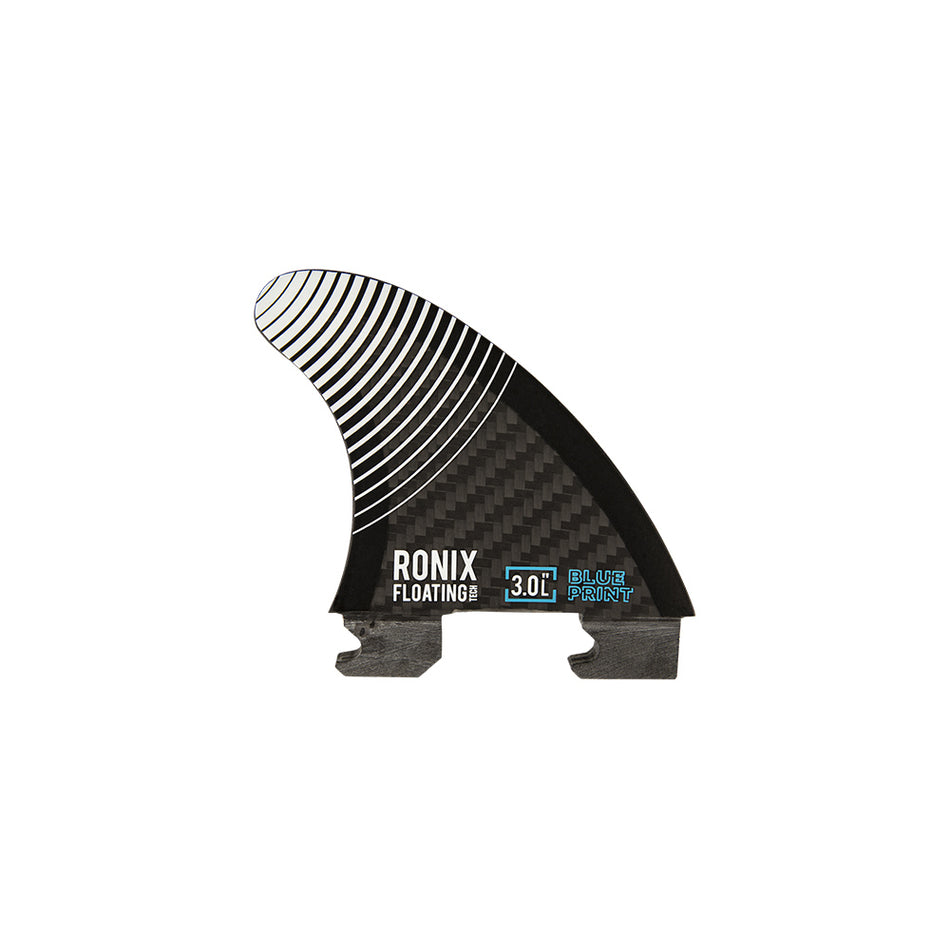 3.0 in. - Floating Fin-S 2.0 - Blueprint -  Surf Fin - Carbon