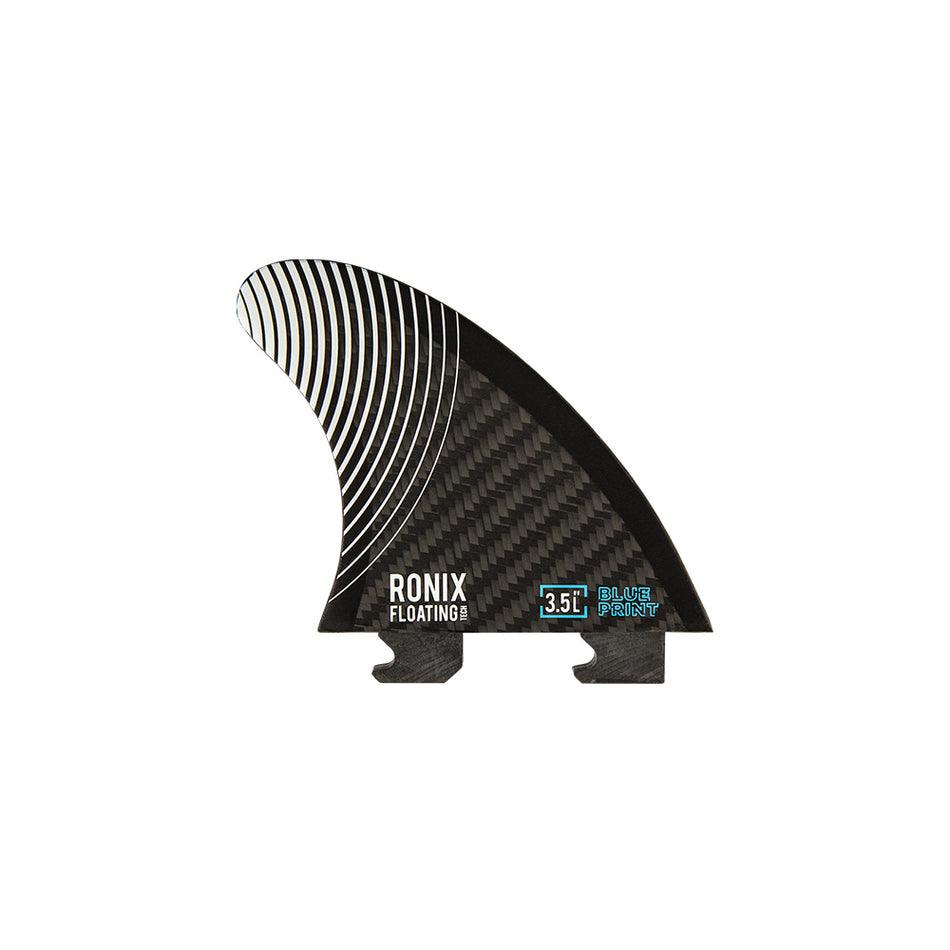3.5 in. - Floating Fin-S 2.0 - Blueprint -  Surf Fin - Carbon