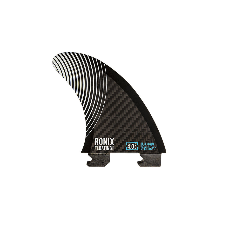 4.0 in. - Floating Fin-S 2.0 - Blueprint -  Surf Fin - Carbon