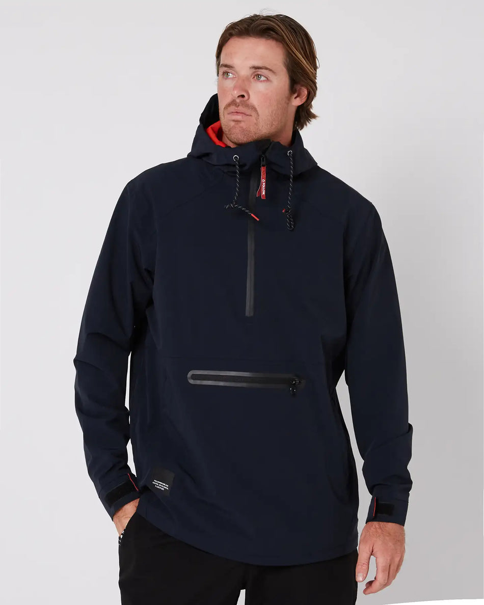 Follow Outer Spray Anorak Jacket - Black