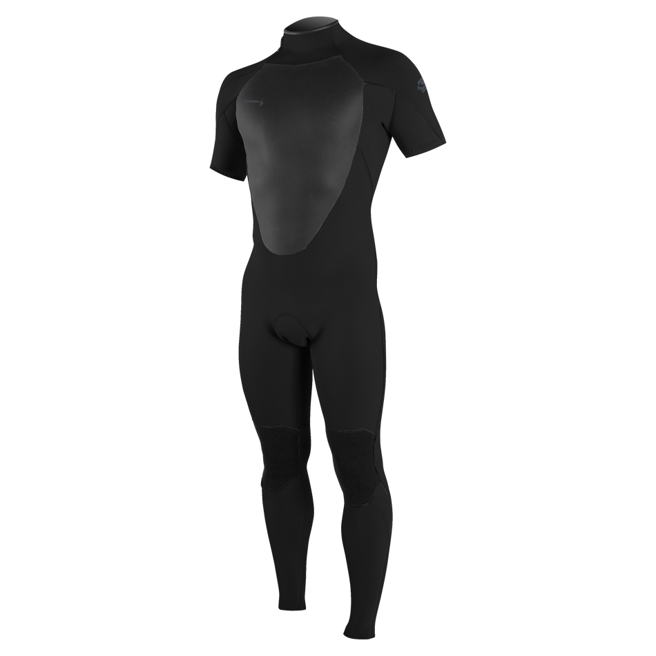 Epic 3/2 Back Zip S/S Full - Black/Black/Black