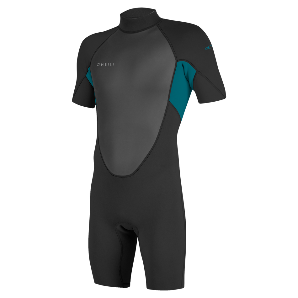Reactor-2 2mm Back Zip S/S Spring- BLK/TID- Men