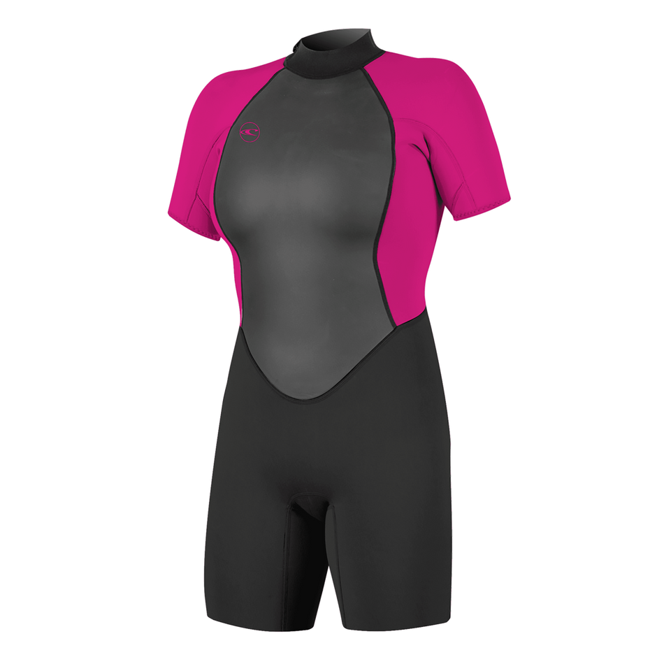 Wms Reactor-2 2mm Back Zip S/S Spring - Black/Berry
