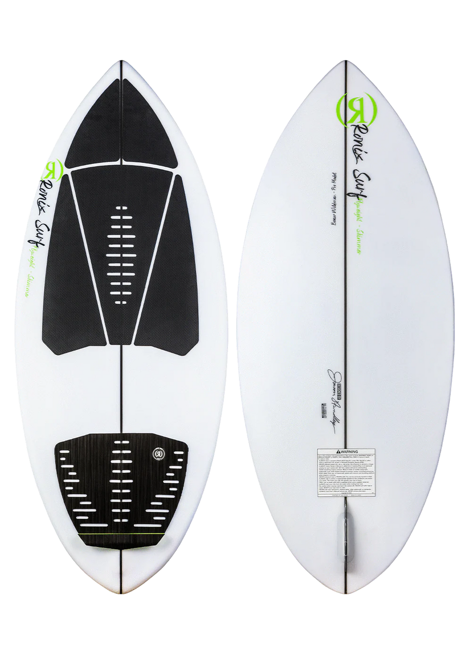 Flyweight - Skimmer - Glacier White / Green - 4'8