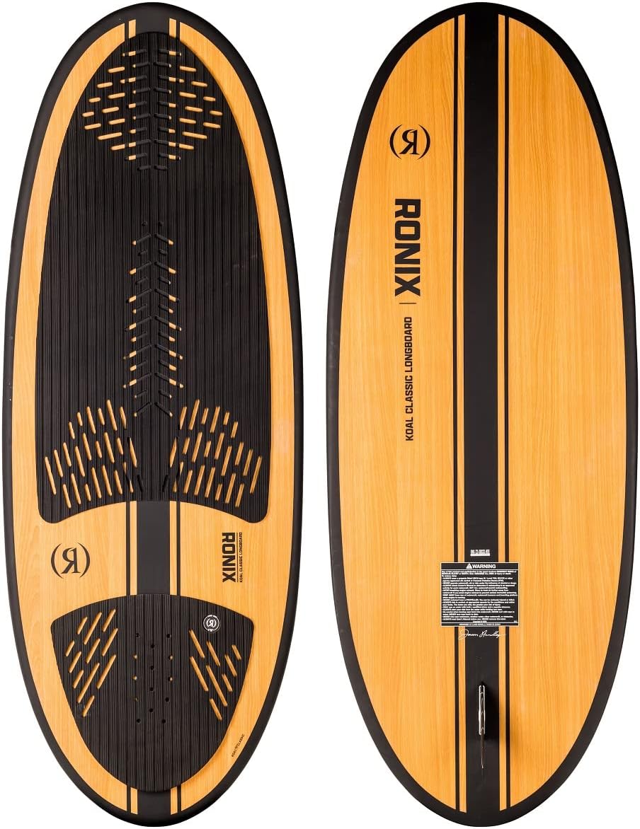 Koal Classic - Longboard - Matte Black / Redwood - 4'10