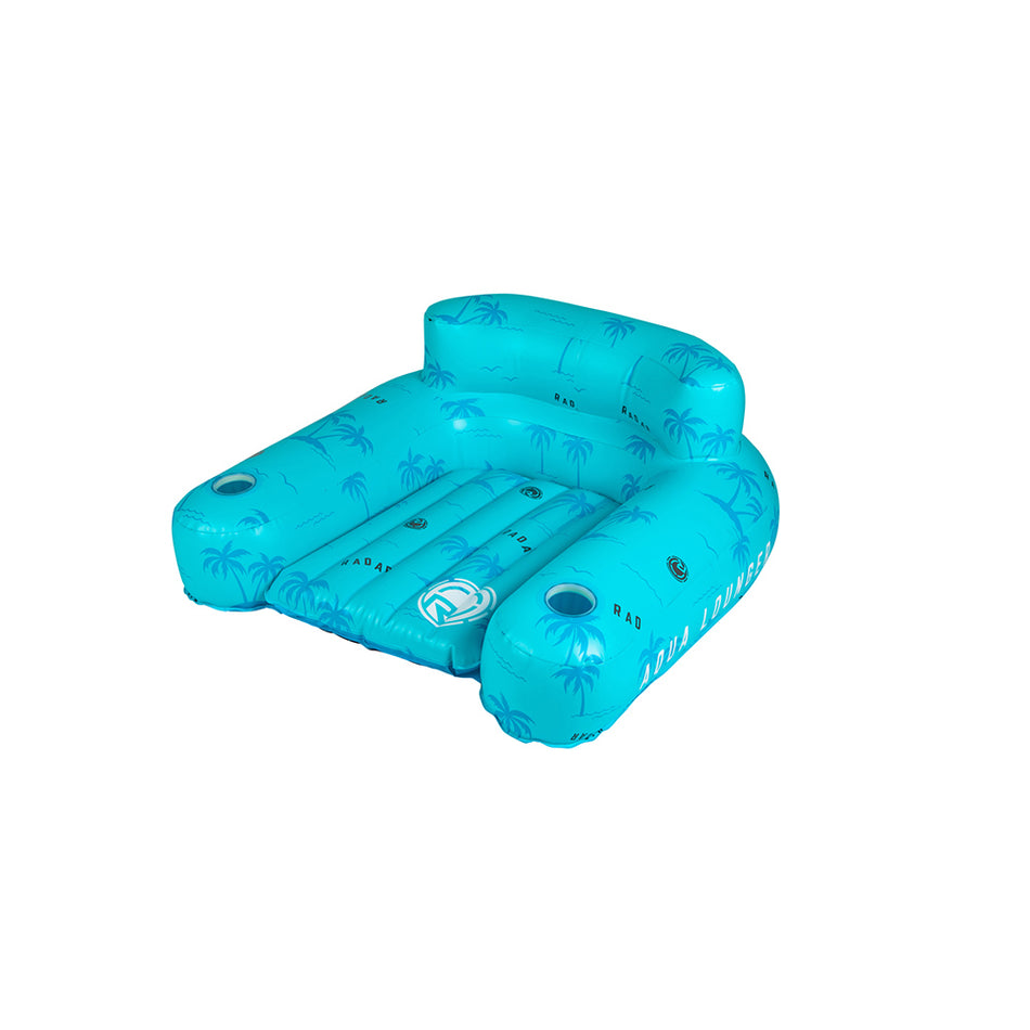 Aqua Lounger - Blue Palms