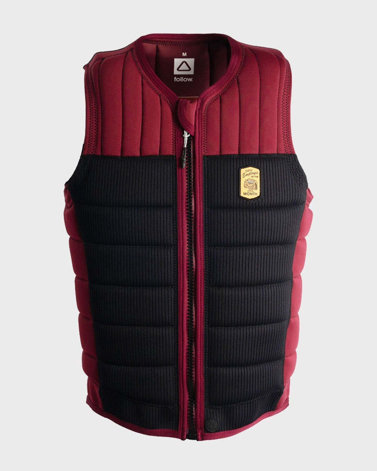 Follow Employee of the Month Impact- Black/Maroon Font