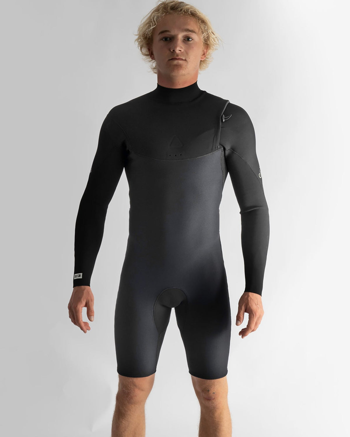 Follow Zipperless 2/2mm L/S Springy - Black