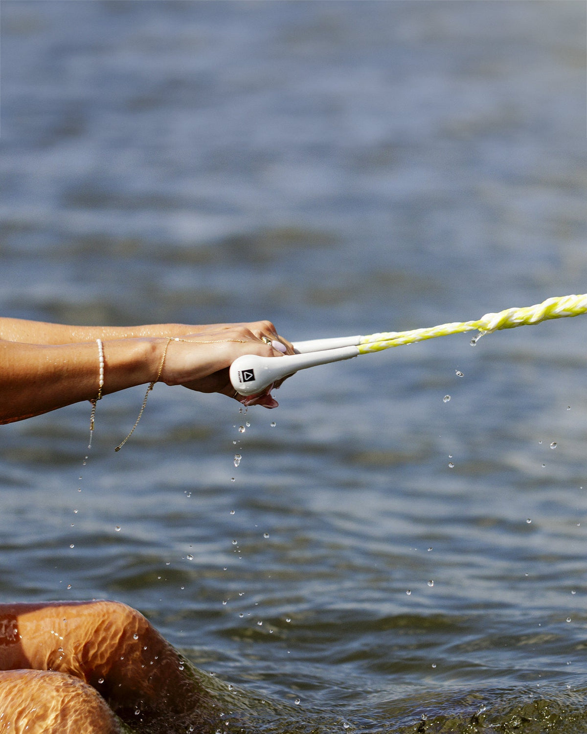 Follow Surf Package - Fluro Yellow Lifestyle 3
