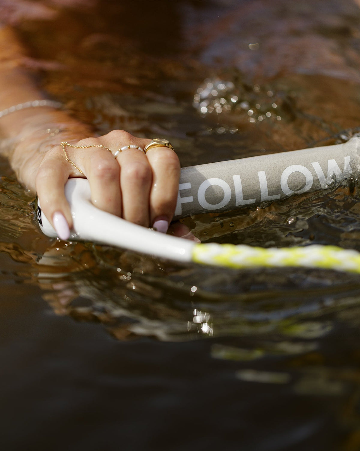 Follow Surf Package - Fluro Yellow Lifestyle 4