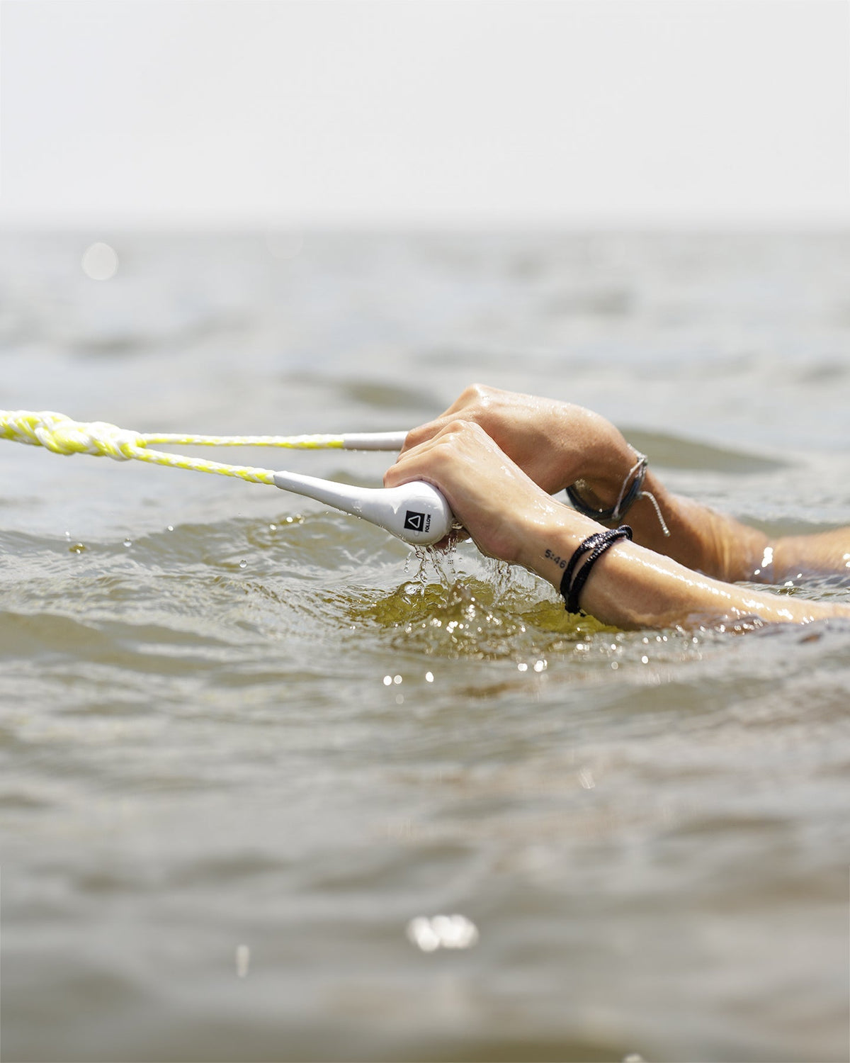 Follow Surf Package - Fluro Yellow Lifestyle 5