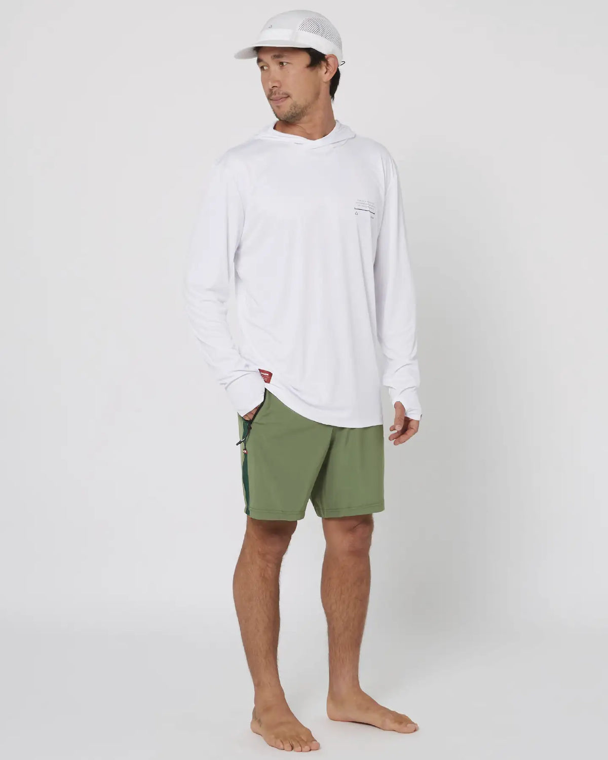 Follow Sun Hood L/S - White 8
