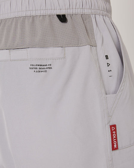 Follow All Day Shorts - Light Grey, view 10
