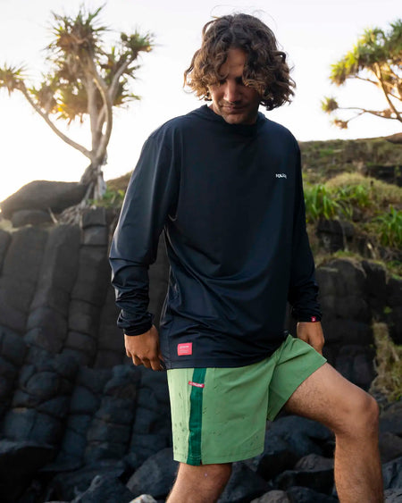Follow Water Boardie - Olive lifestyle 2