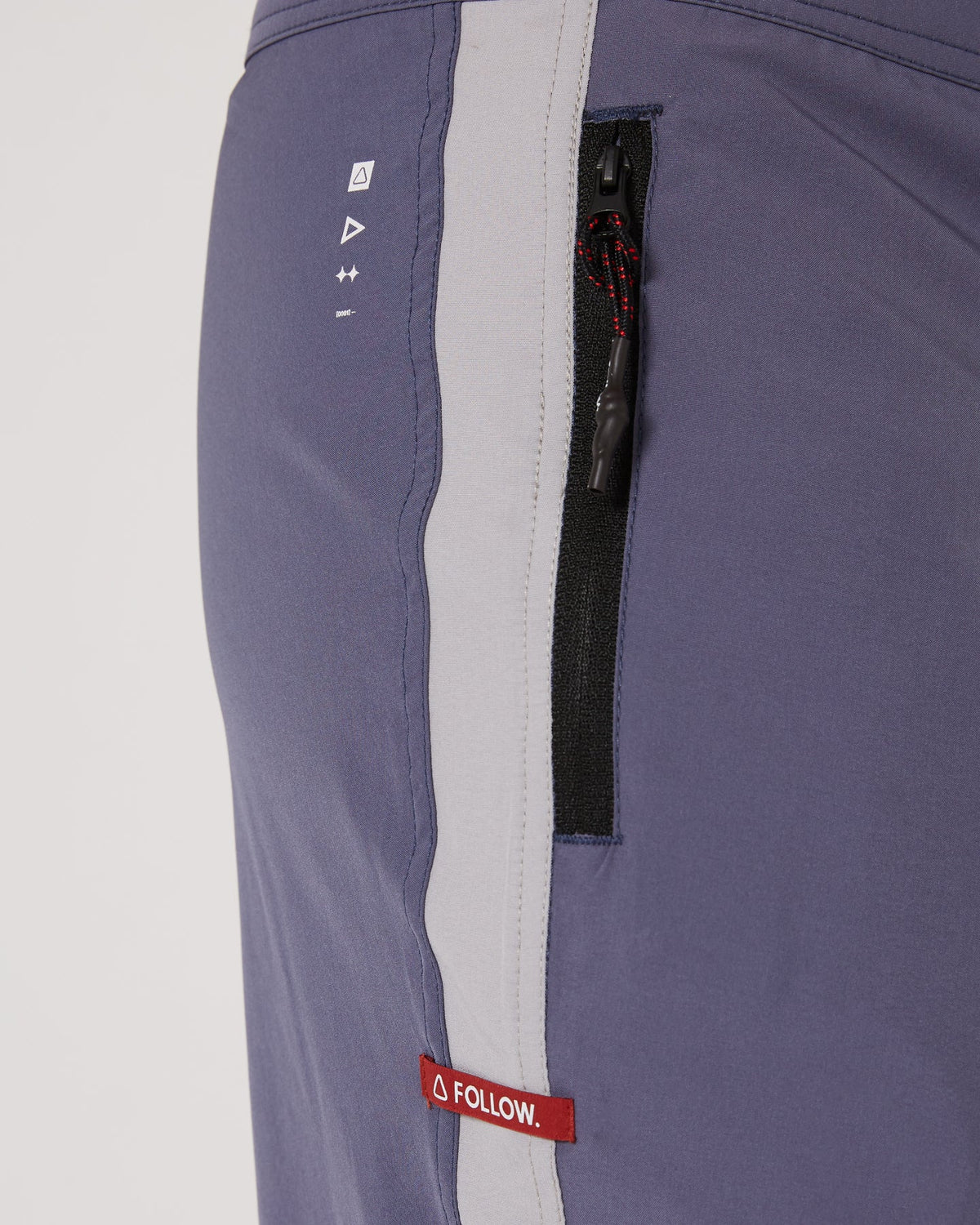 Follow Water Boardie - Alloy, detail