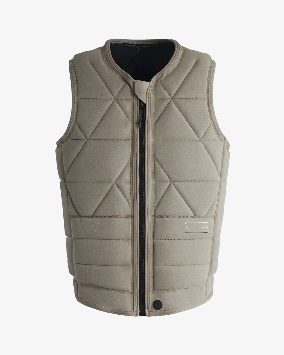 Follow Love nor Money Mens Impact Vest - Khaki