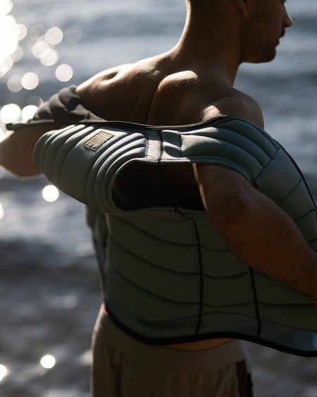 Follow Total Impact Vest - Light Blue Lifestyle 6