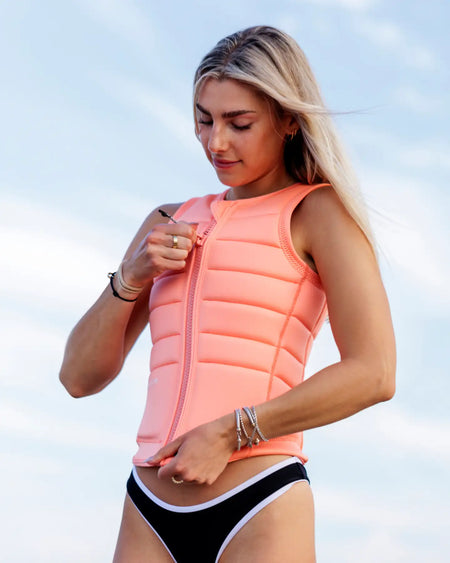 Follow Total Ladies Impact Vest - Melon lifestyle 5
