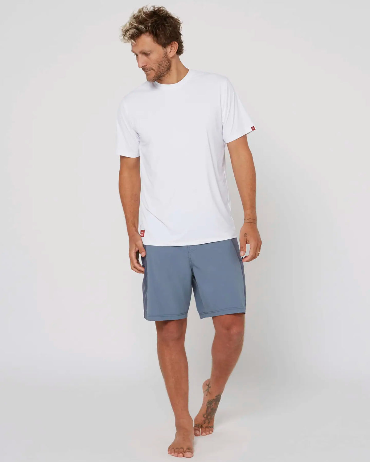 Follow Water Tee - White Font