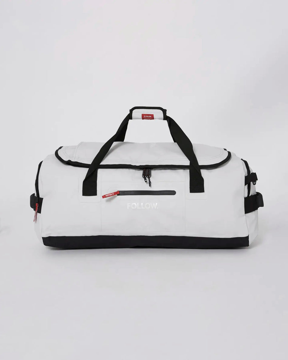 Follow Life Duffel Bag - Light Grey 4