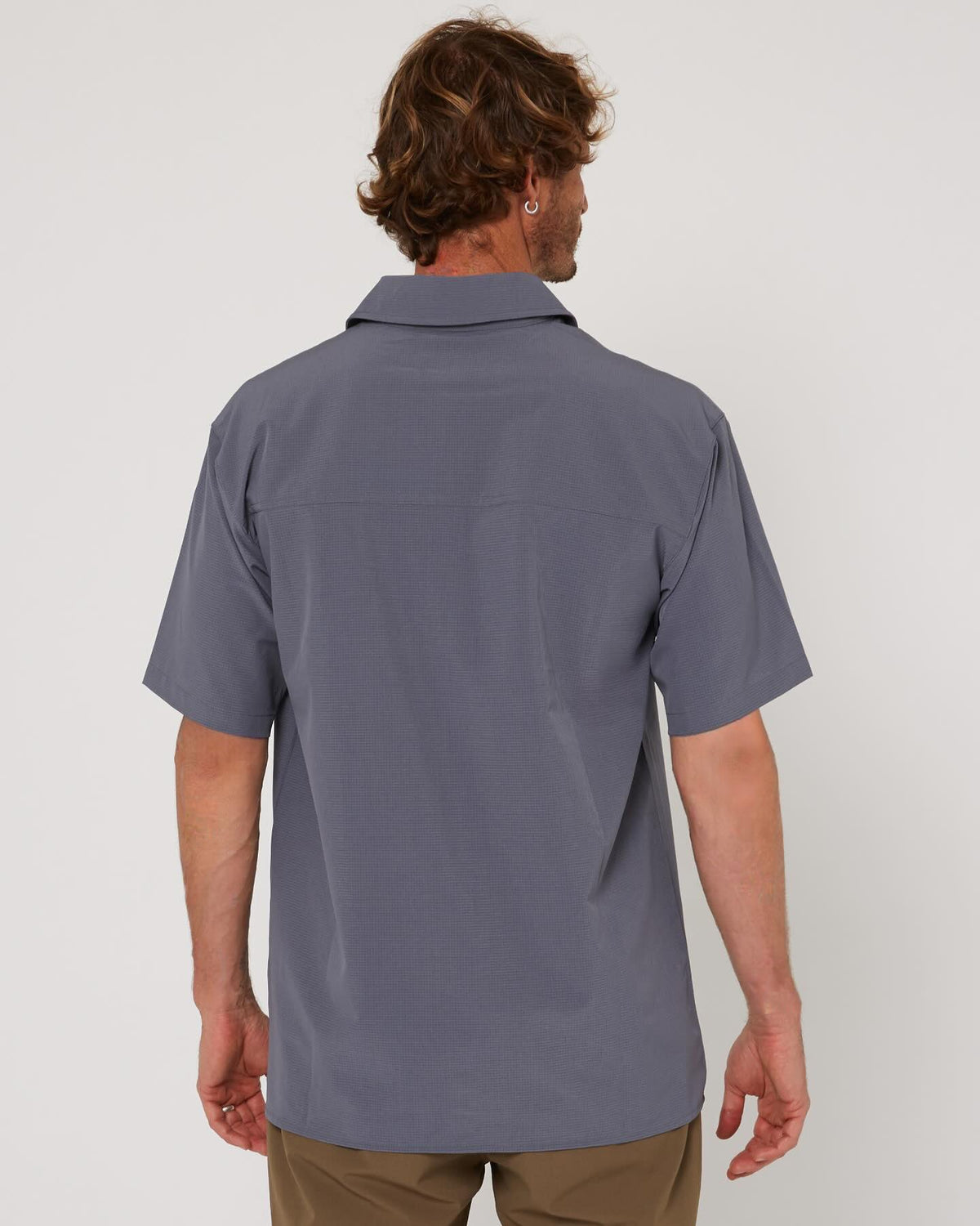 Follow Tech Shirt S/S - Slate, detail