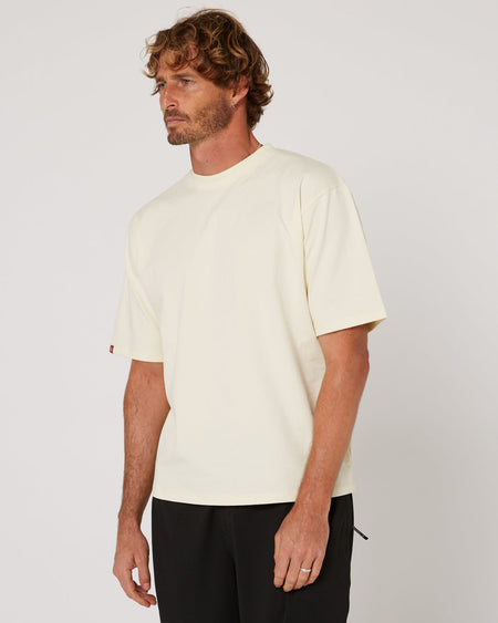 Follow Modern Tee - Cream, detail