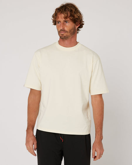 Follow Modern Tee - Cream