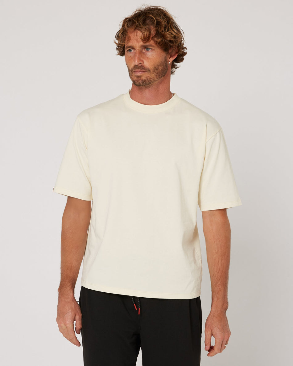 Follow Modern Tee - Cream