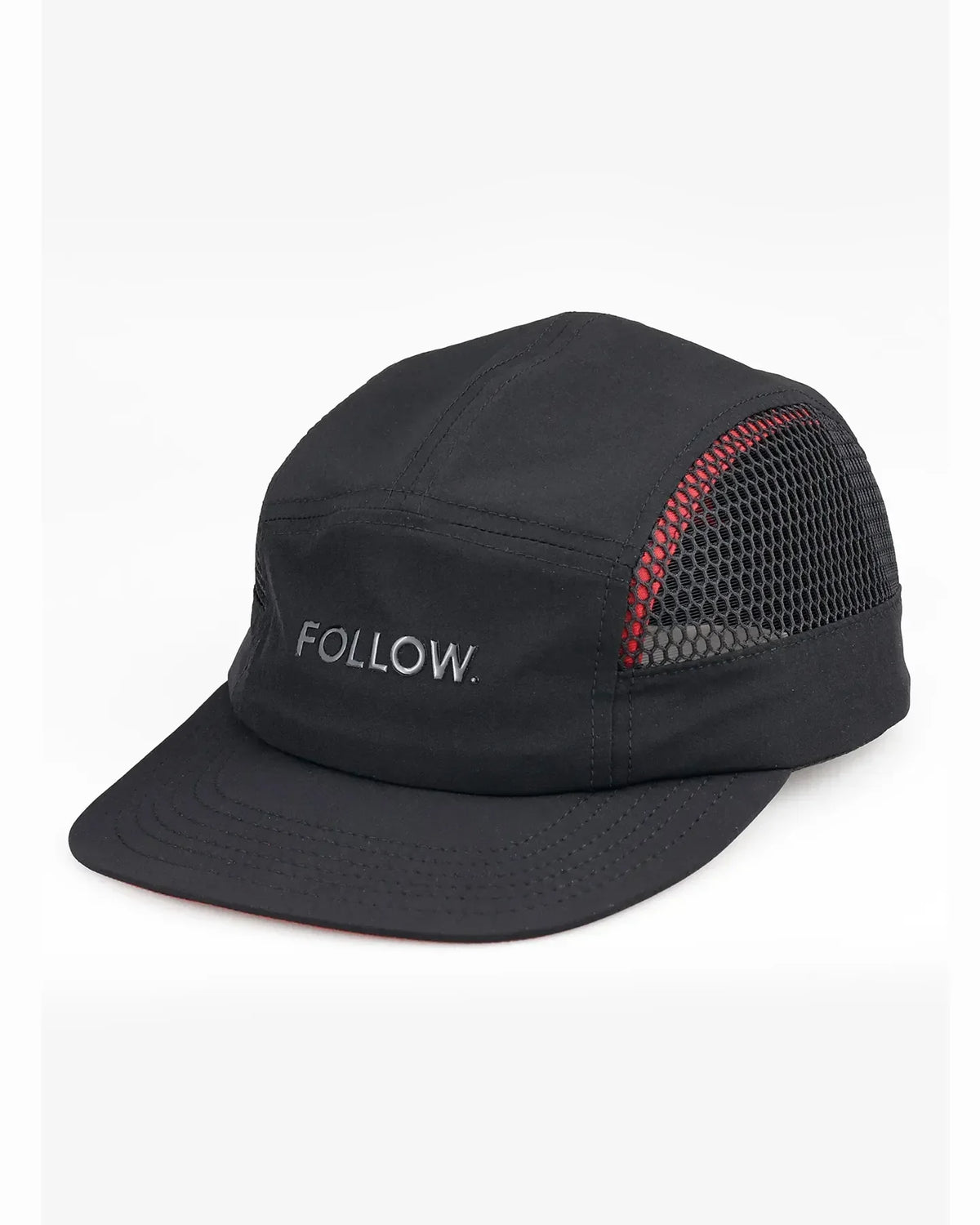 Follow Aqua Cap - Black, rear view