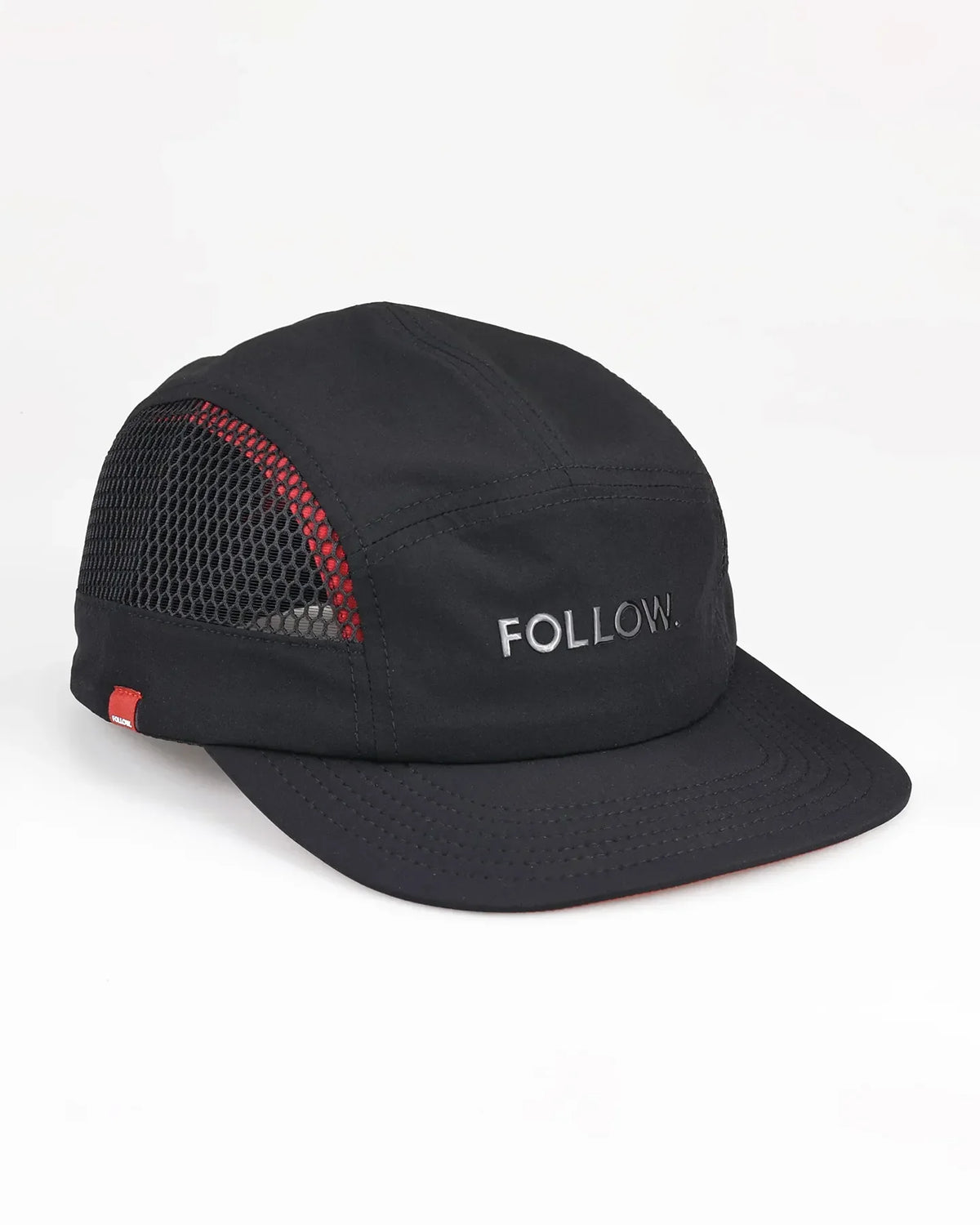 Follow Aqua Cap - Black, side view