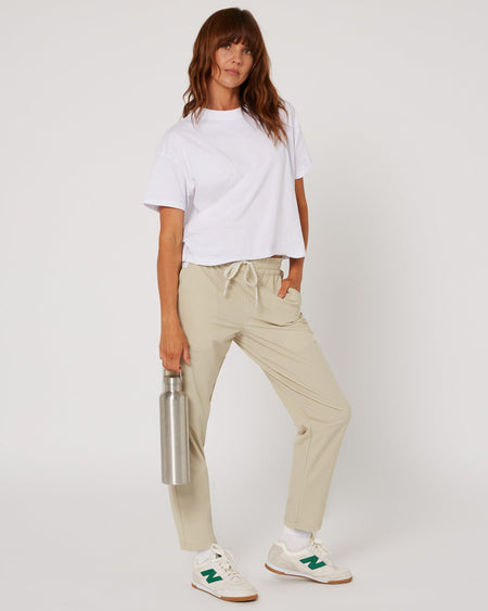 Follow Amora Pant - Cream, side view