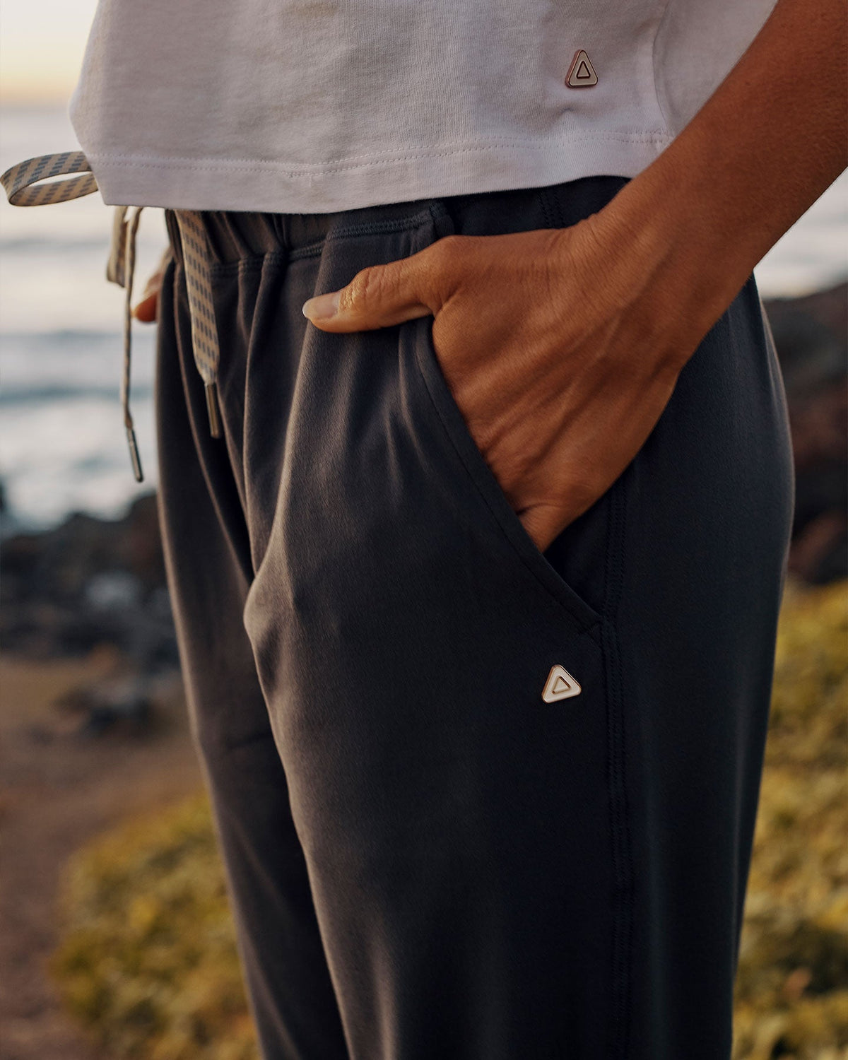 Follow Serena Jogger - Deep Charcoal, detail