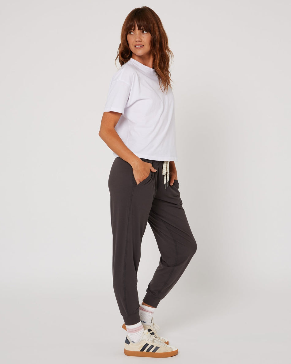 Follow Serena Jogger - Deep Charcoal