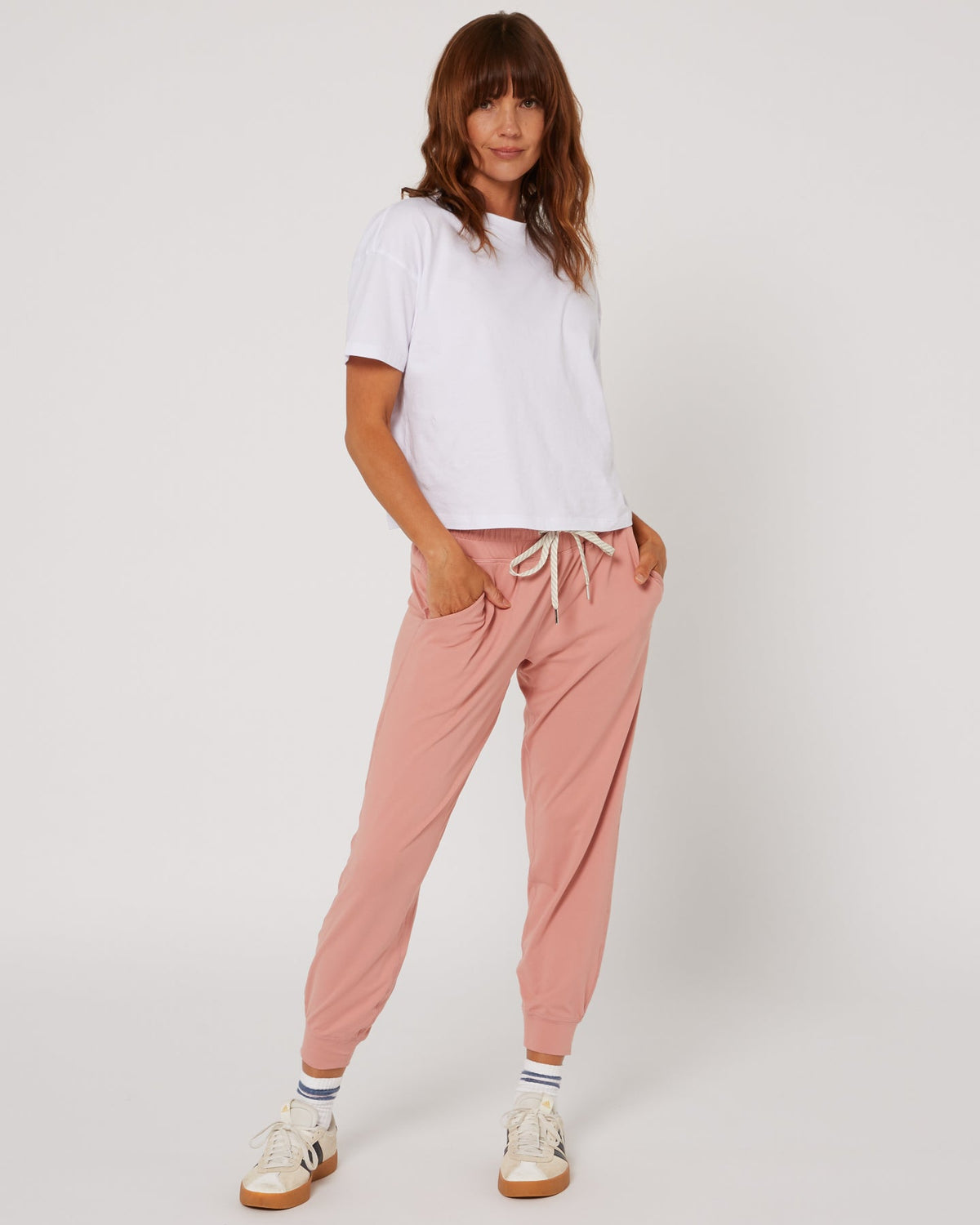 Follow Serena Jogger - Pastel Pink