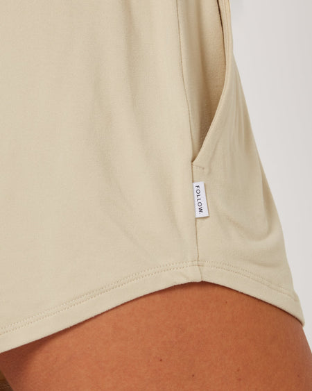 Follow Serena Shorts - Sand, view 14