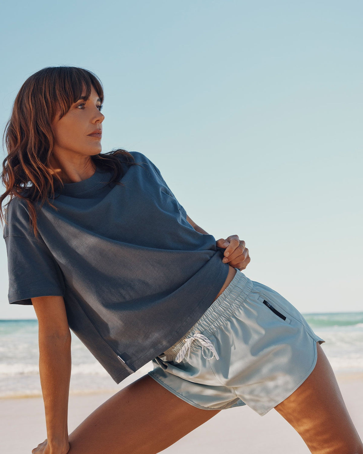 Follow Odessa Board Shorts - Light Petina, side view