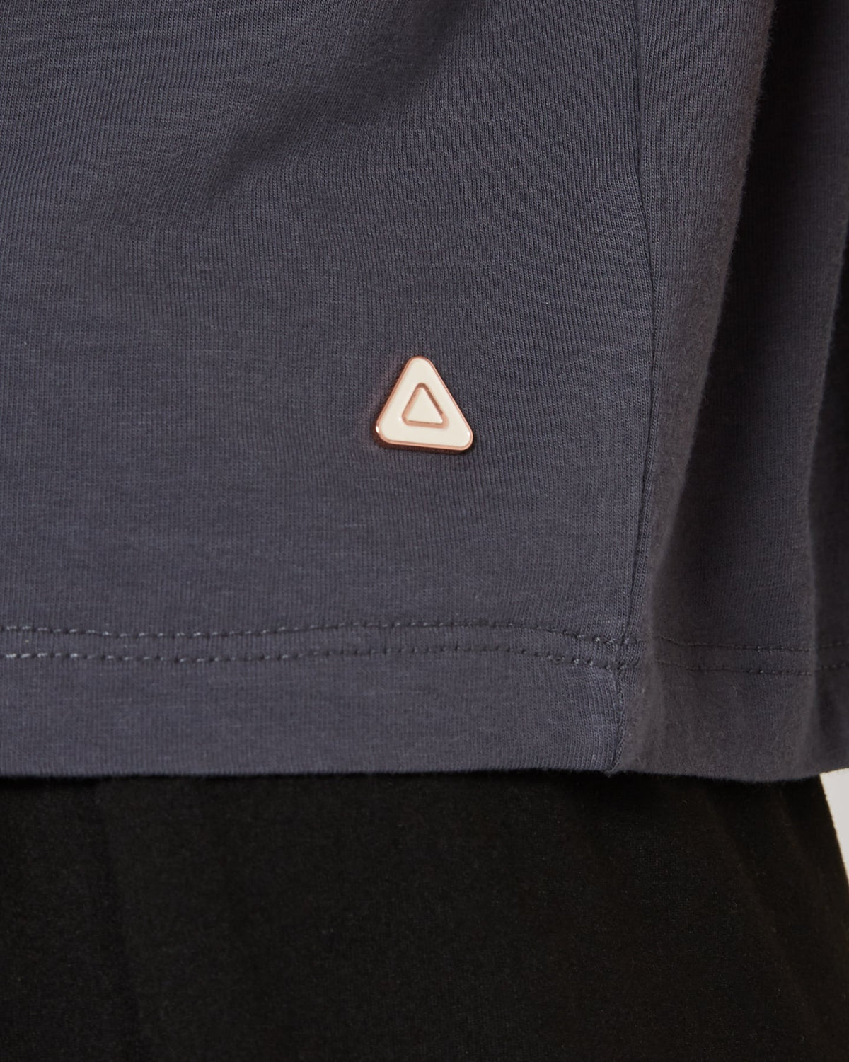 Follow Rhea Oversized Tee - Charcoal, on water