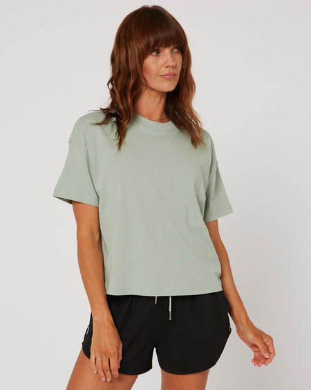 Follow Rhea Oversized Tee - Light Petina