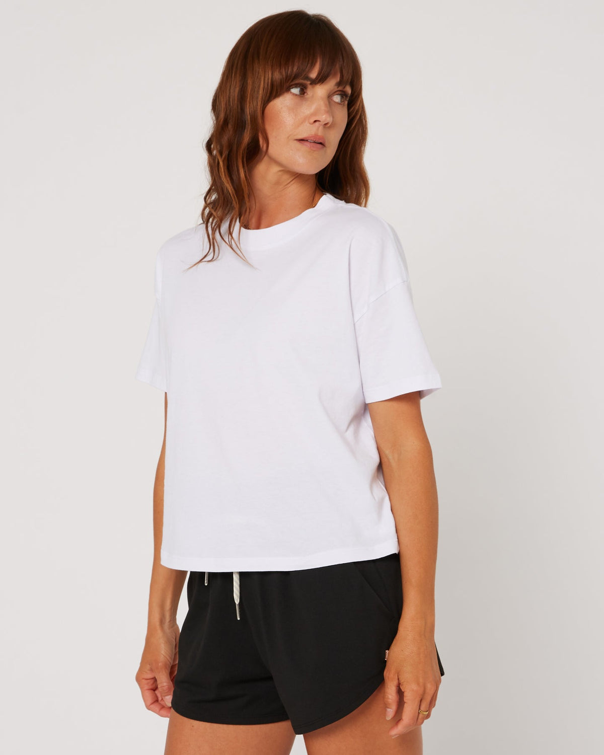 Follow Rhea Oversized Tee - White, view 10