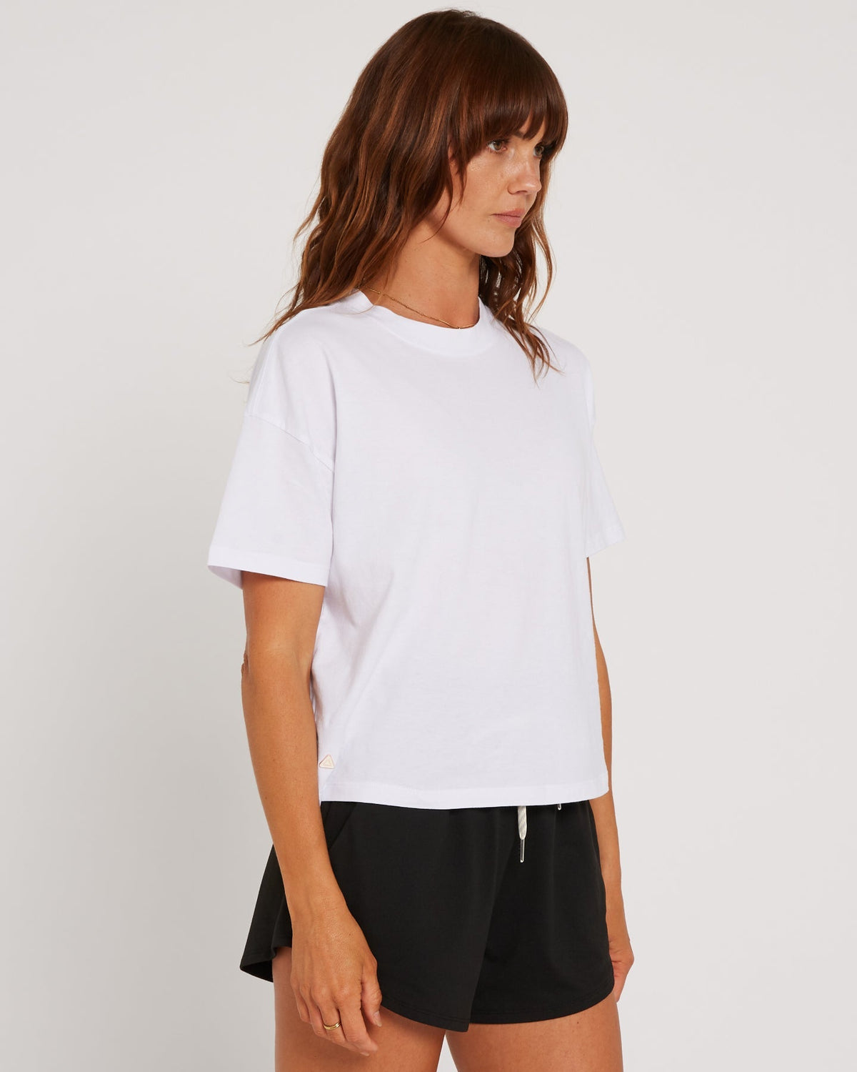 Follow Rhea Oversized Tee - White, view 11
