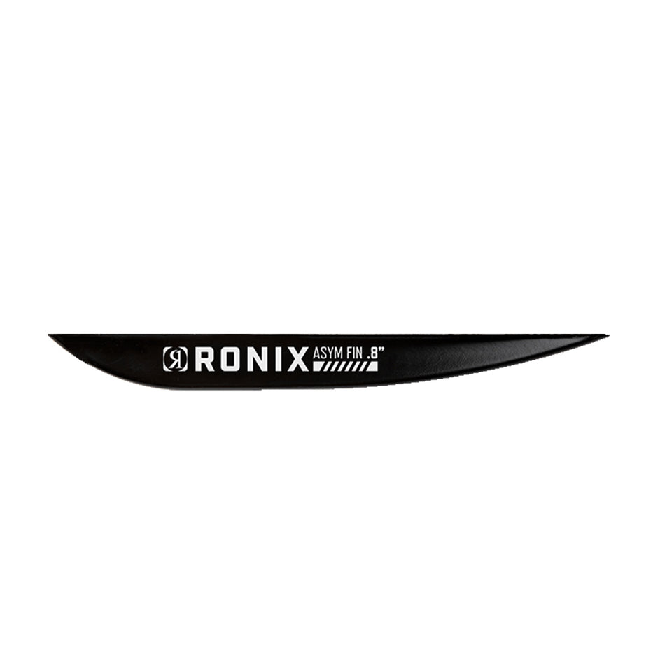 Fiberglass Asymmetrical Fin - (2 pack) - Black