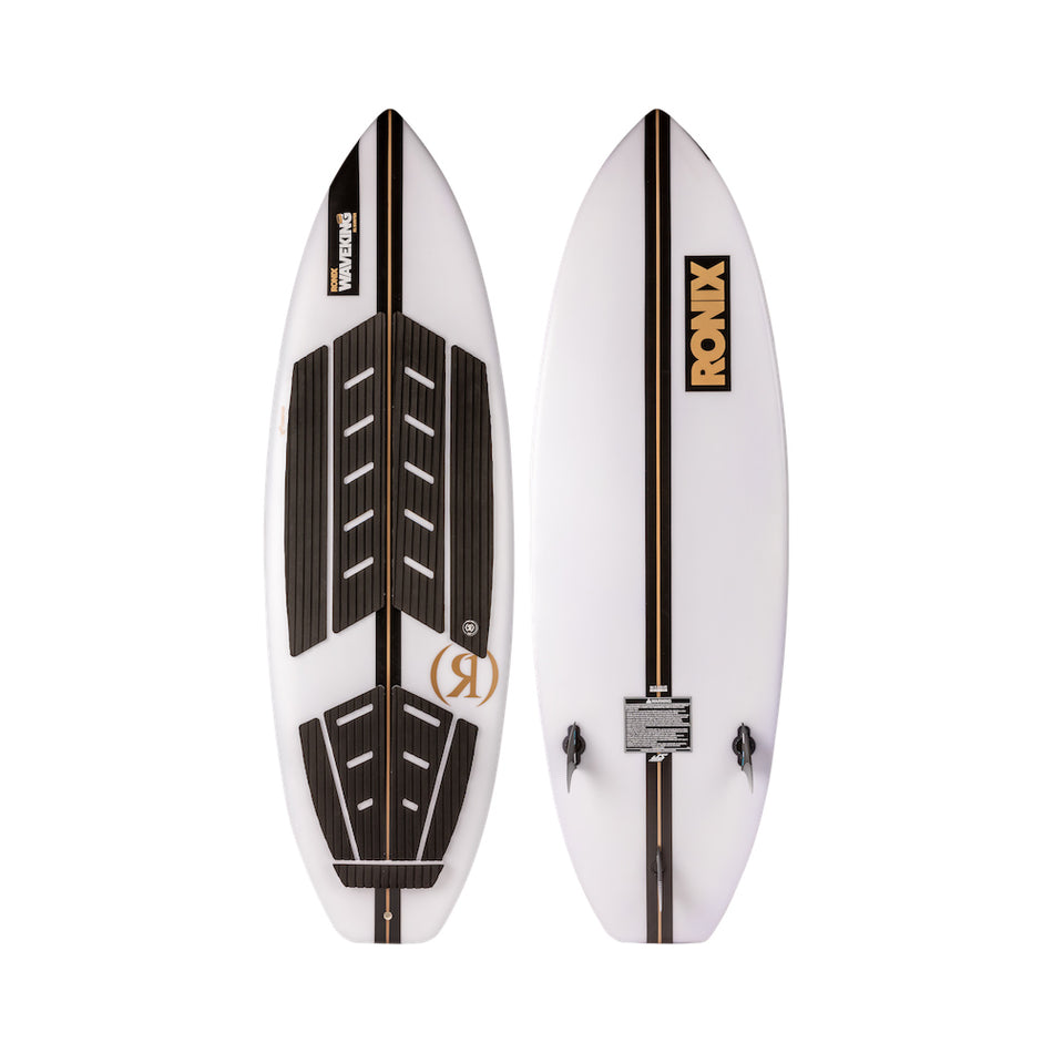Flyweight - Wave King Surfer - White / Black / Gold - 5'7