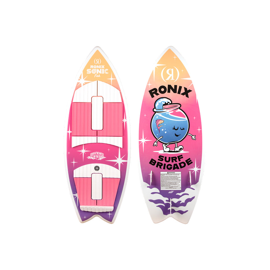 Girl's Sonic - Fish - Pink Splash - 3'9