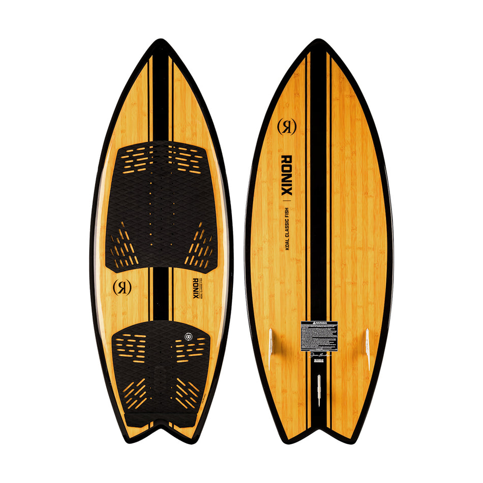 Koal Classic - Fish - Glossy Black / Bamboo