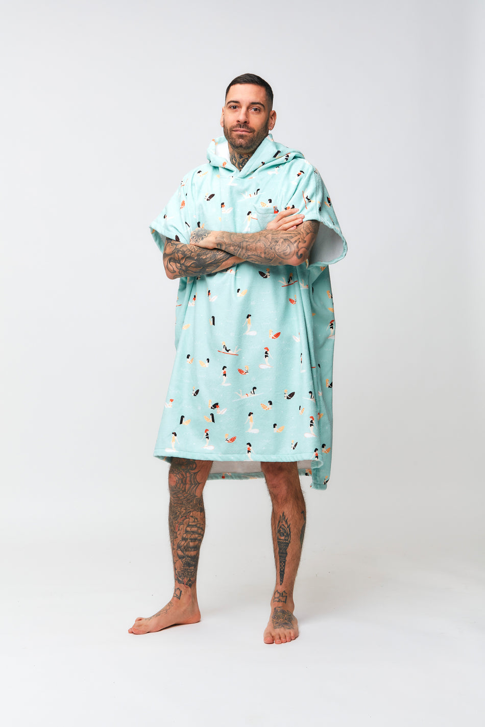 Inline Series Poncho - Madrague - Light Blue